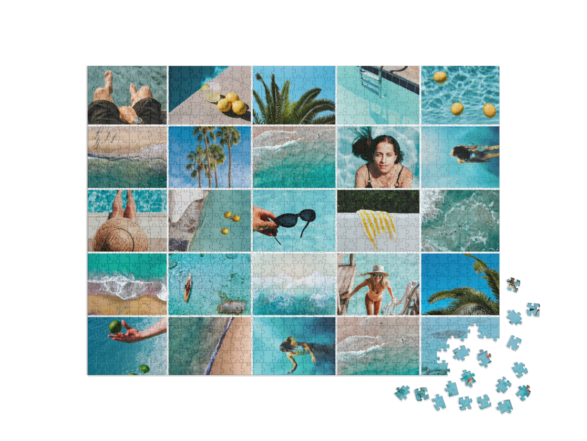Puzzle koláž