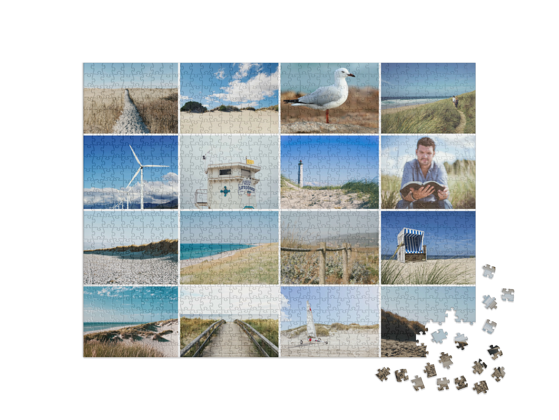 Puzzle koláž