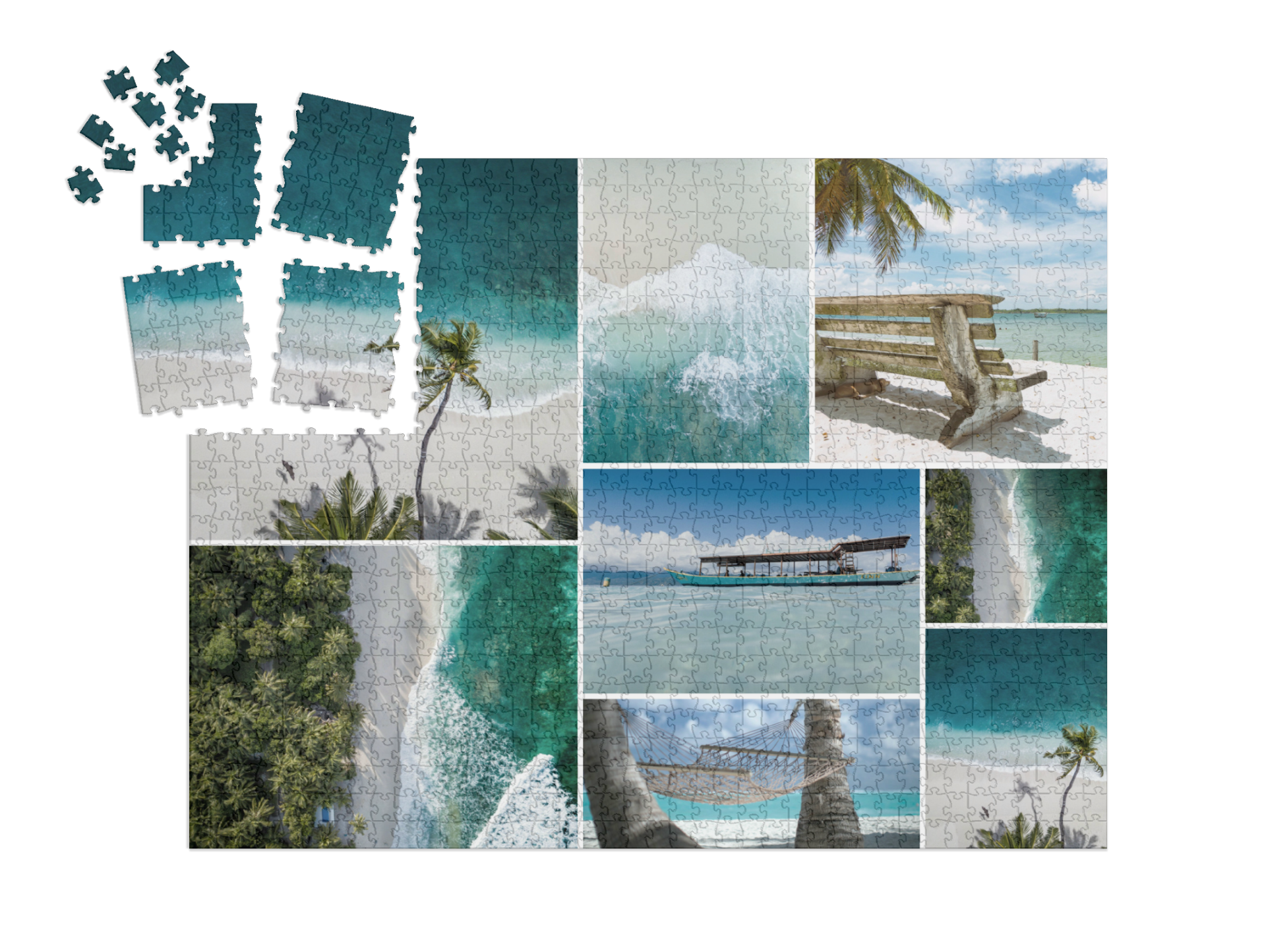 Puzzle koláž