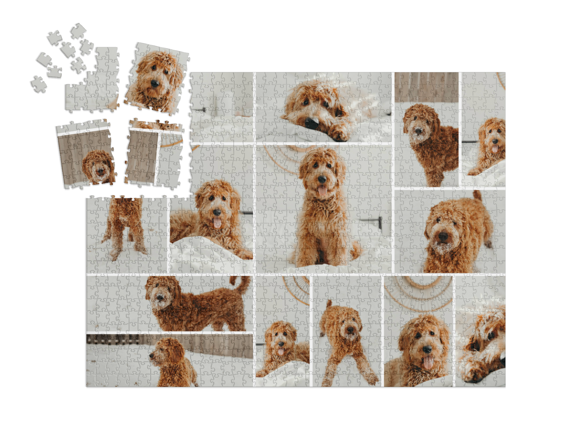 Puzzle koláž