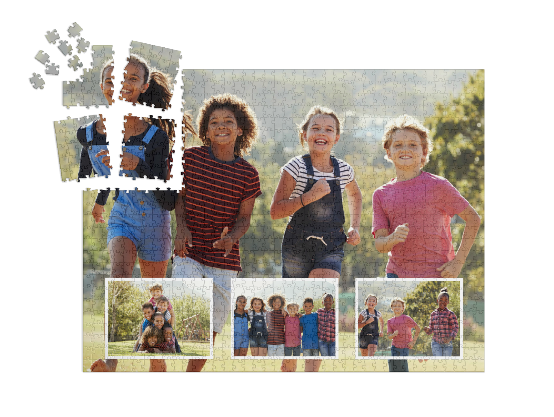 Puzzle koláž