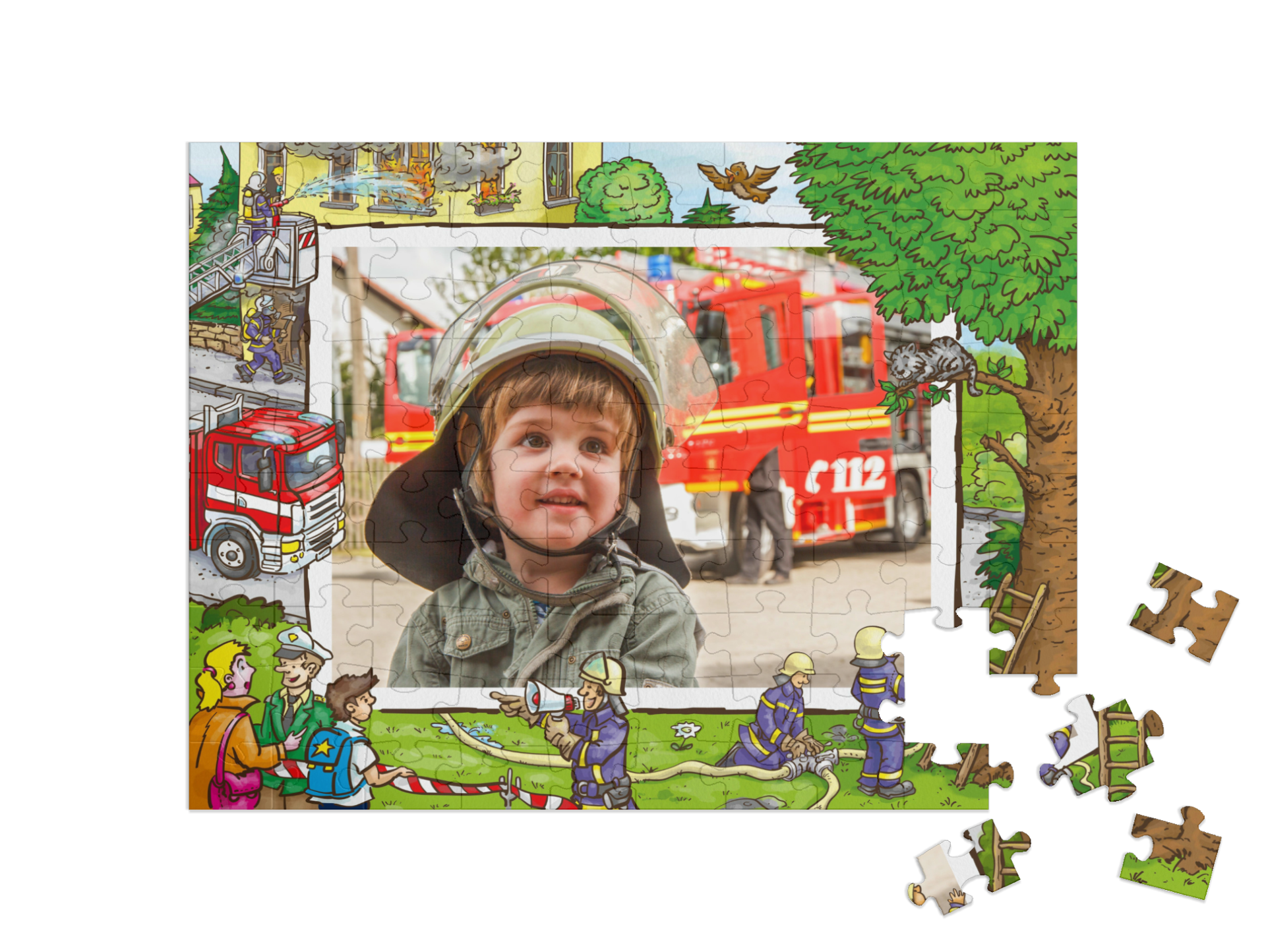 „Pomoc“ puzzle na šírku