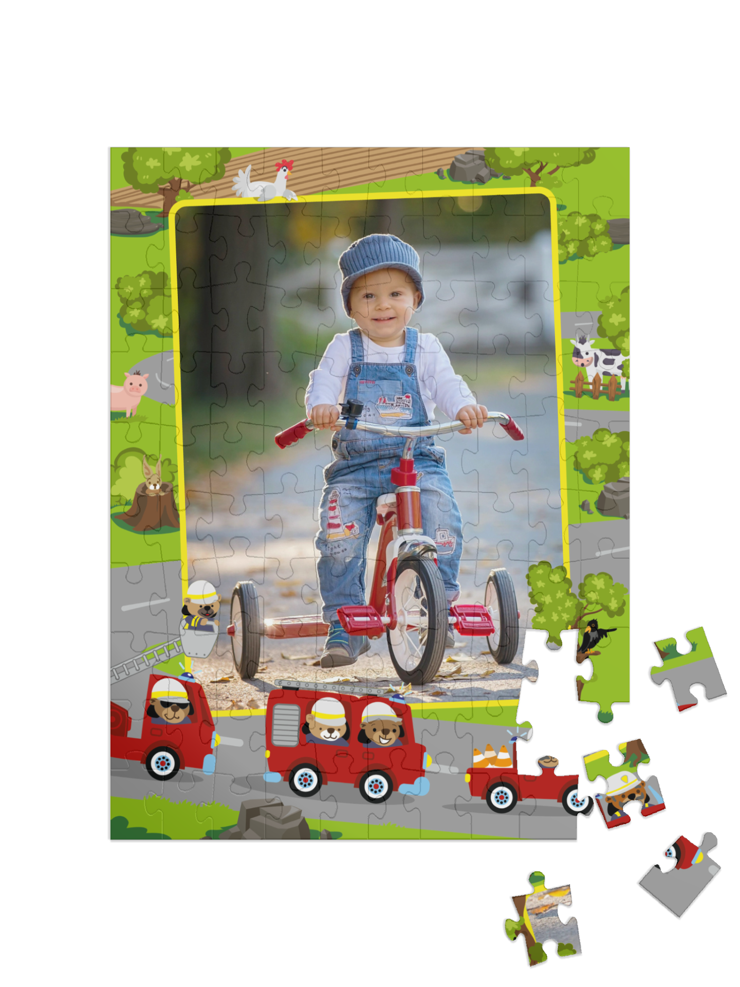 „Odchádzajú“ puzzle na výšku
