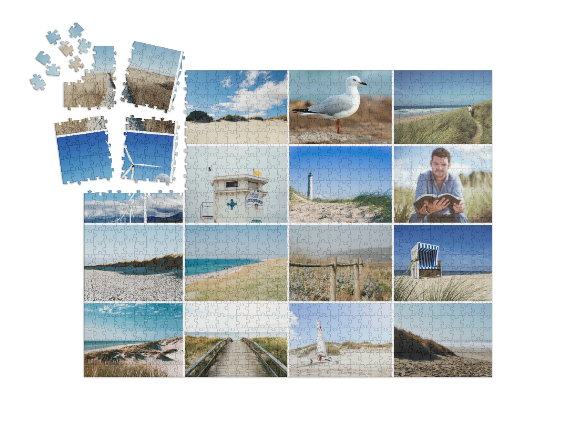 Puzzle koláž