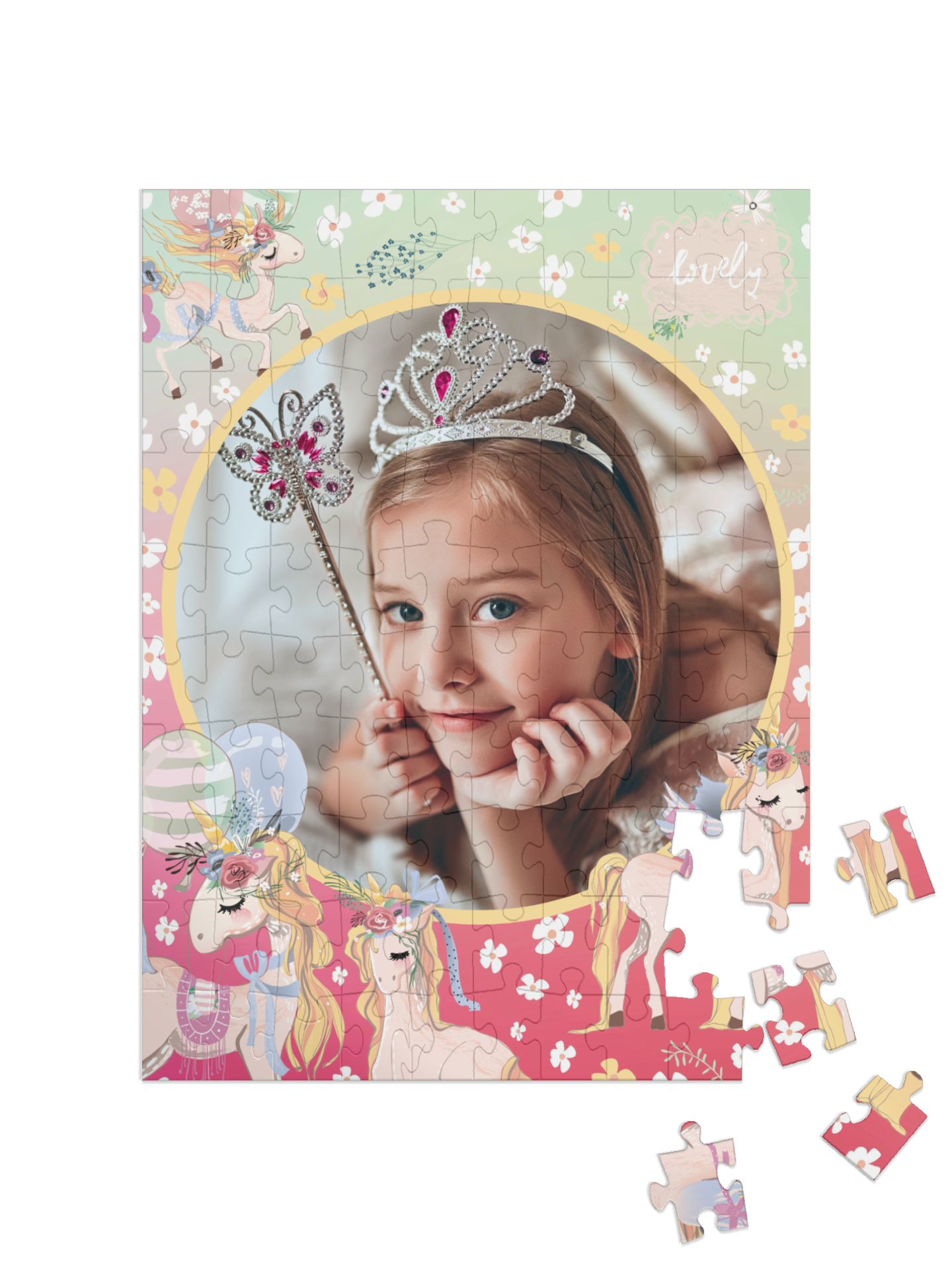 „Kouzlo“ puzzle na výšku